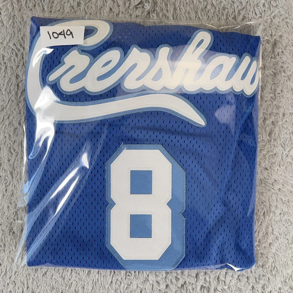 Crenshaw Jersey Mens Small Blue NBA Basketball Kobe Bryant 8 Headgear Classics